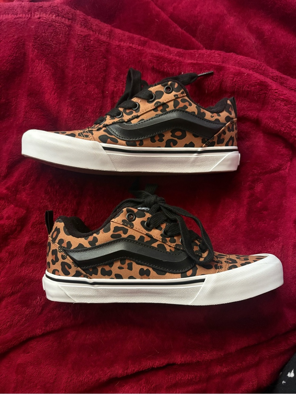 Vans old skool cheetah shoes
